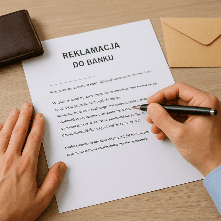 Jak napisać reklamację do banku lub instytucji finansowej