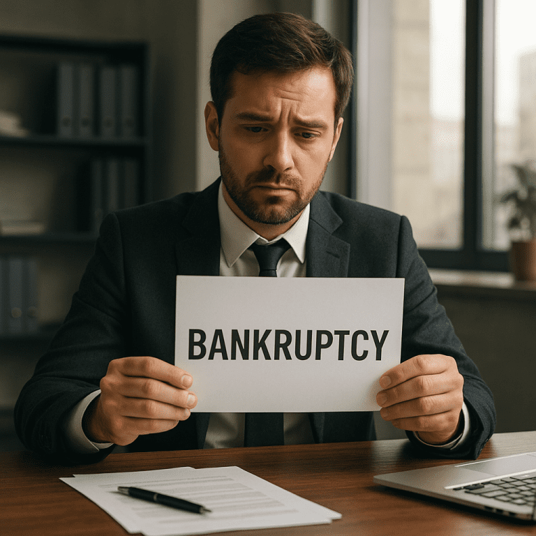 Jak ogłosić upadłość firmy