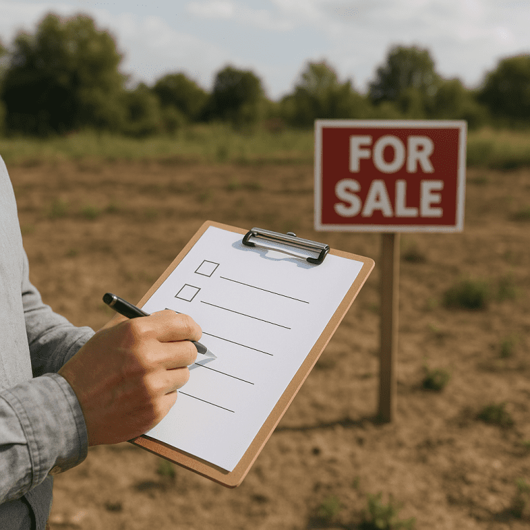 Jak uniknąć błędów przy zakupie działki