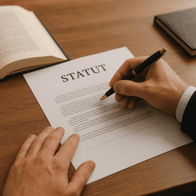 Jak napisać statut fundacji lub stowarzyszenia