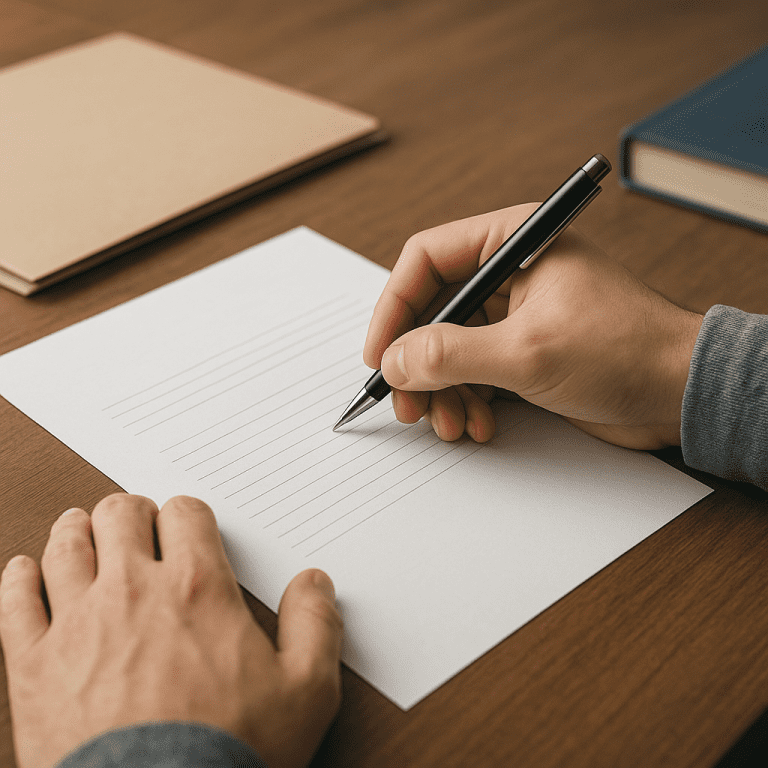 Jak napisać wniosek o separację