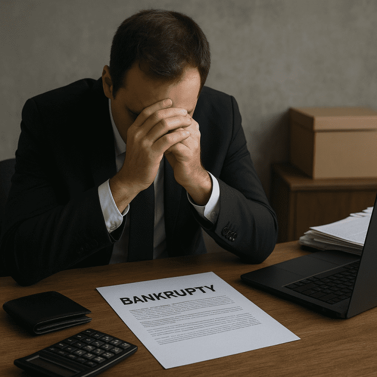 Jakie są konsekwencje ogłoszenia upadłości