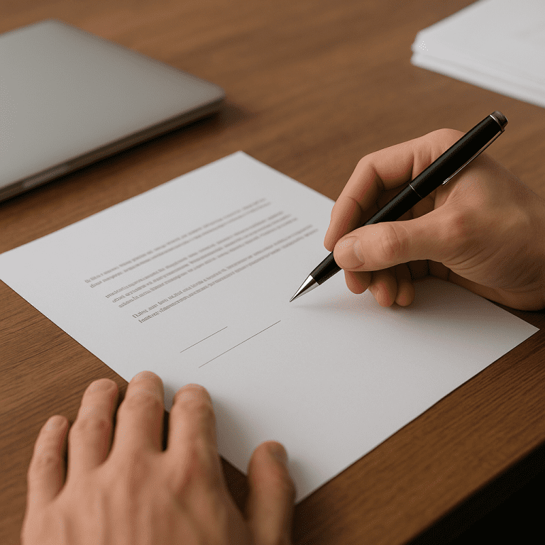 Jak napisać pismo o rozwiązanie umowy o pracę za porozumieniem stron